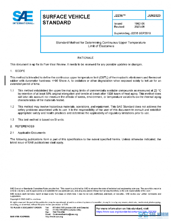 SAE J2236_202306 PDF SAE J2236_202306 PDF