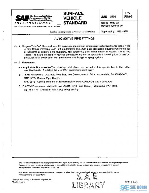 SAE J530_199206 PDF
