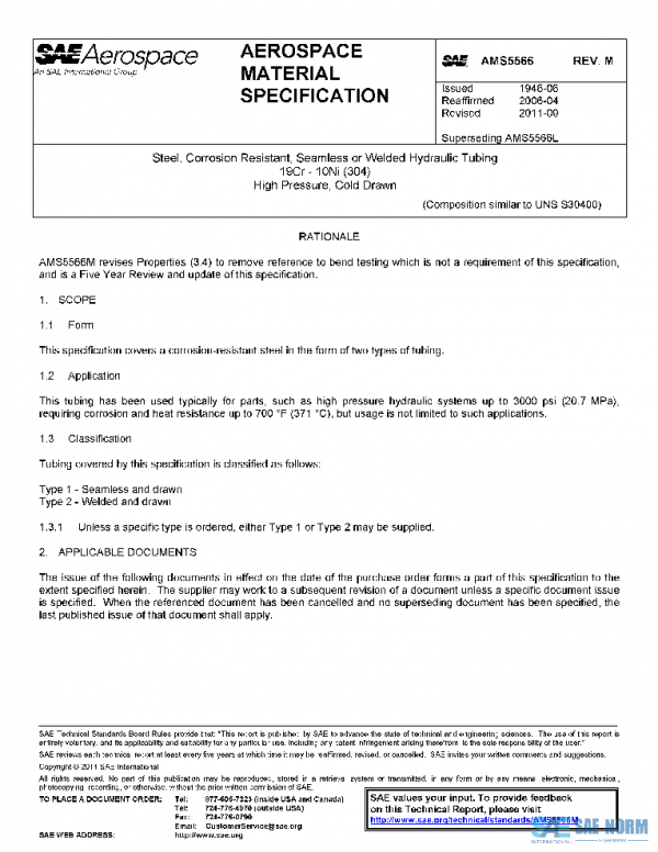 SAE AMS5566M PDF