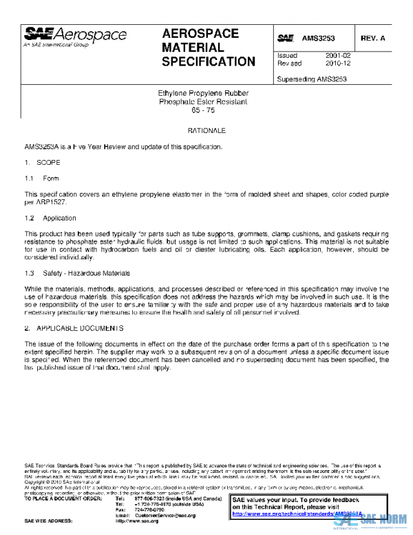 SAE AMS3253A PDF SAE AMS3253A PDF