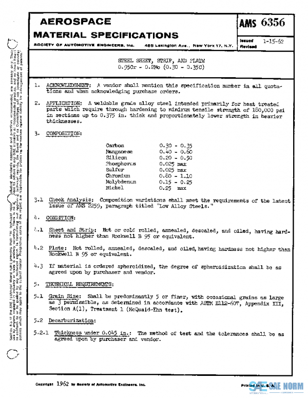 SAE AMS6356 PDF SAE AMS6356 PDF