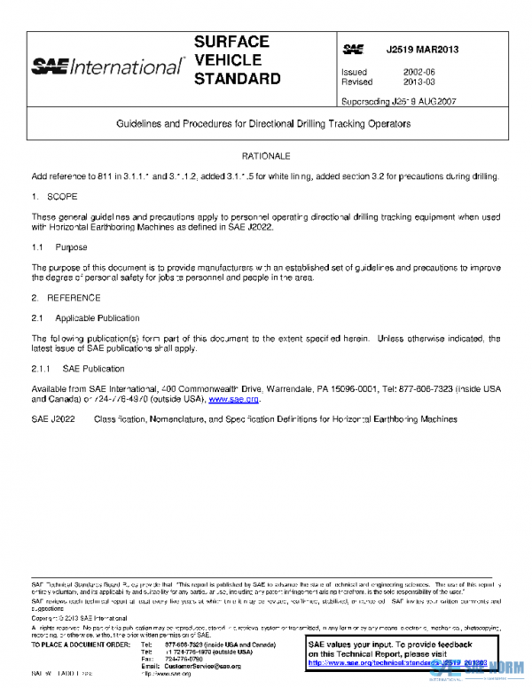 SAE J2519_201303 PDF