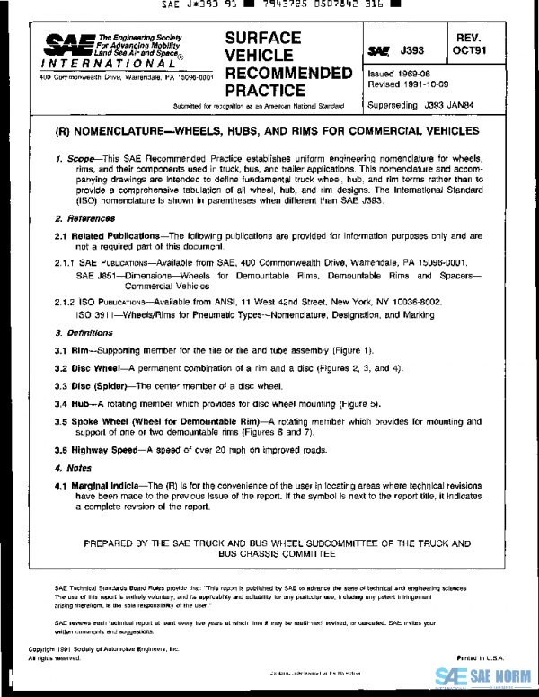 SAE J393_199110 PDF SAE J393_199110 PDF