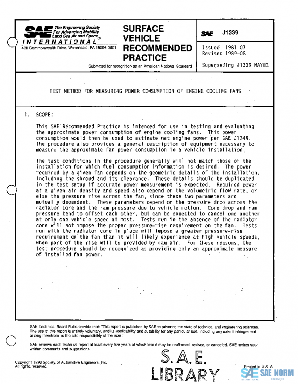 SAE J1339_198908 PDF