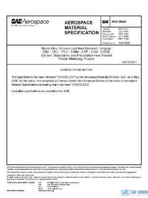 SAE AMS5882D PDF