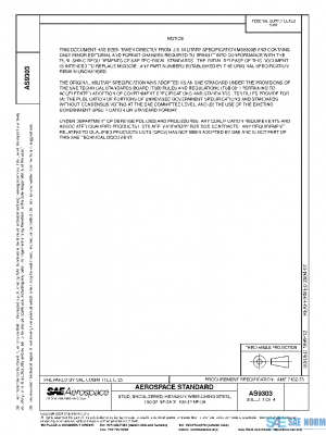 SAE AS9303 PDF
