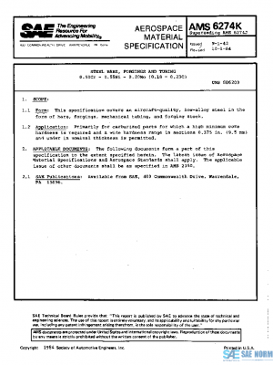 SAE AMS6274K PDF