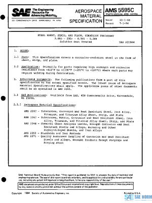 SAE AMS5595C PDF