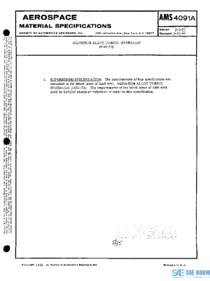 SAE AMS4091A PDF