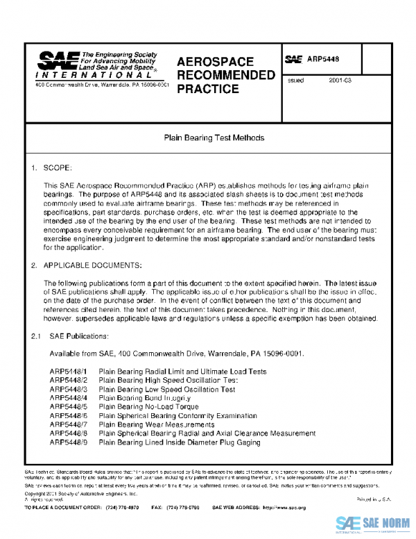 SAE ARP5448 PDF