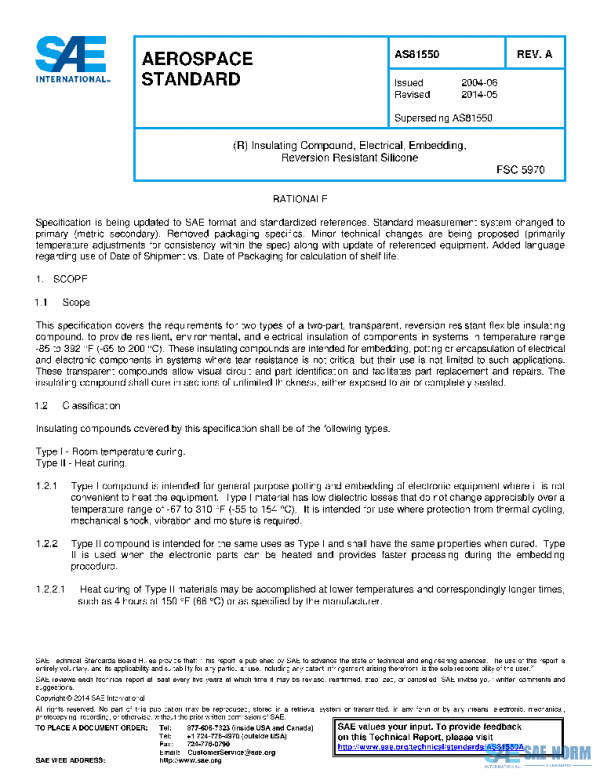 SAE AS81550A PDF SAE AS81550A PDF