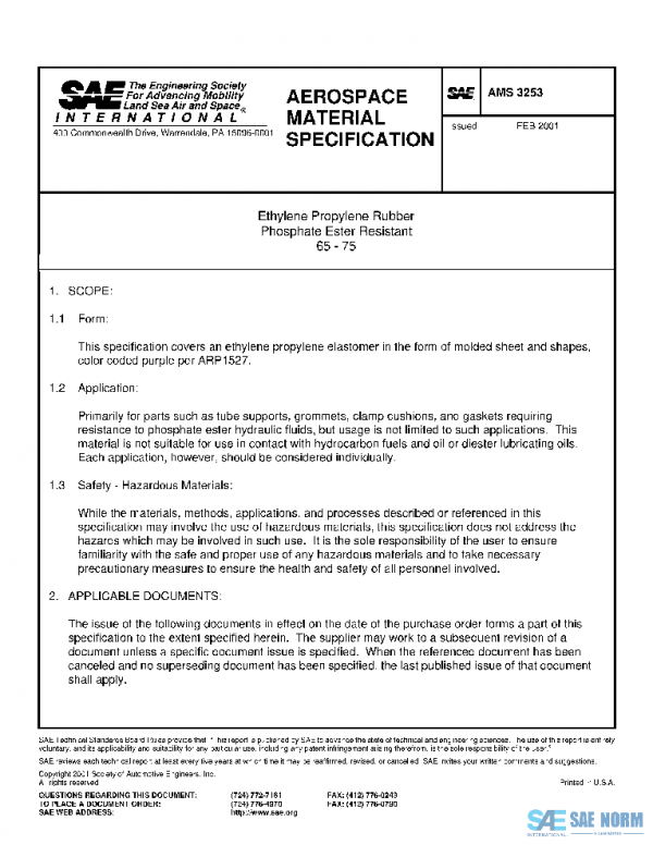 SAE AMS3253 PDF