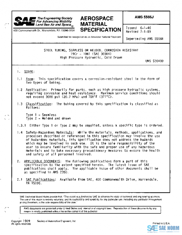 SAE AMS5566J PDF SAE AMS5566J PDF