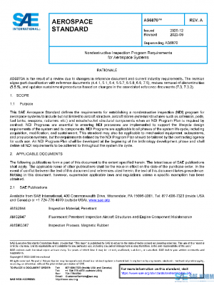 SAE AS6870A PDF SAE AS6870A PDF