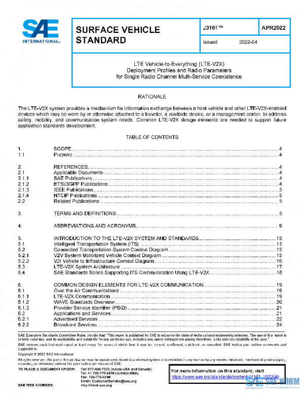 SAE J3161_202204 PDF