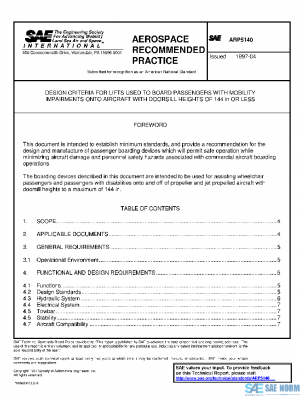 SAE ARP5140 PDF