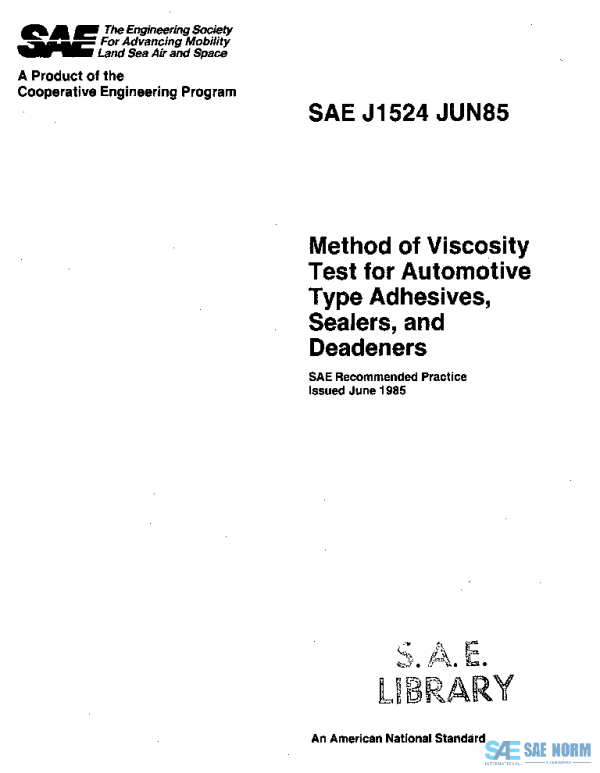 SAE J1524_198506 PDF