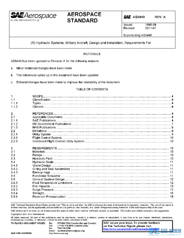 SAE AS5440A PDF SAE AS5440A PDF