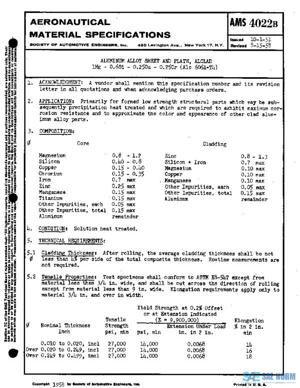 SAE AMS4022B PDF SAE AMS4022B PDF