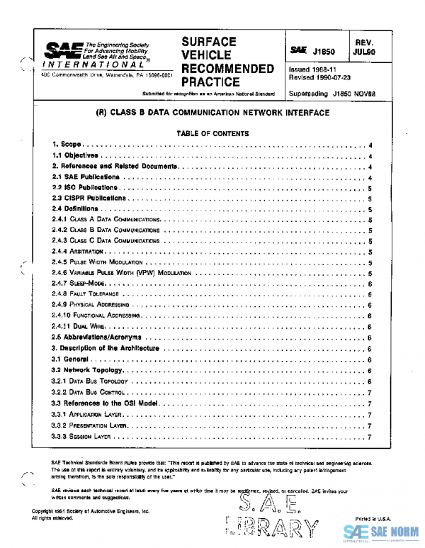 SAE J1850_199007 PDF