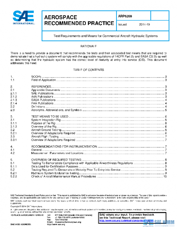 SAE ARP6200 PDF