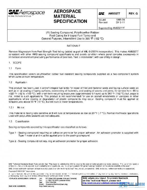 SAE AMS3277G PDF