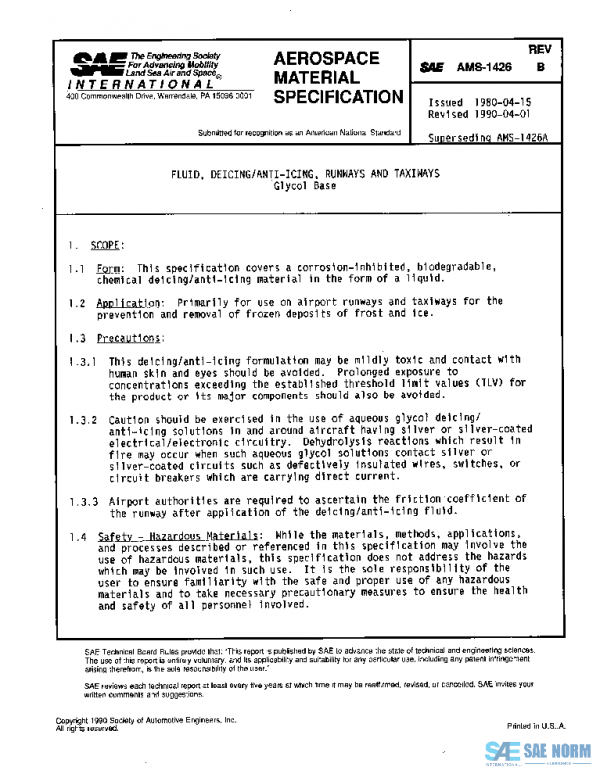 SAE AMS1426B PDF