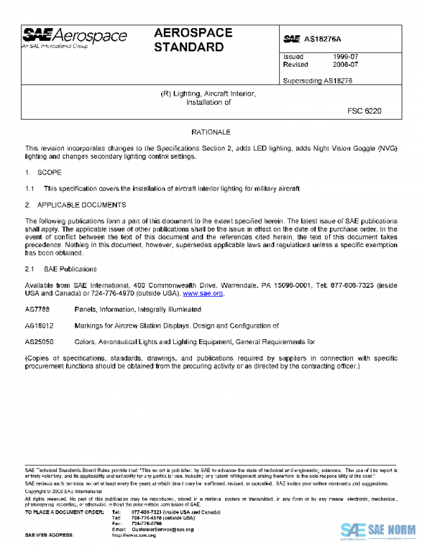 SAE AS18276A PDF SAE AS18276A PDF