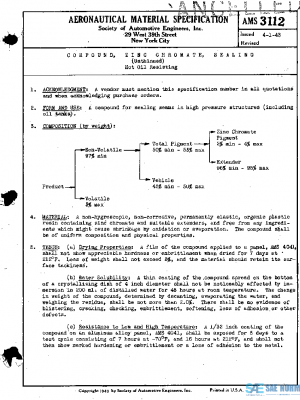SAE AMS3112 PDF