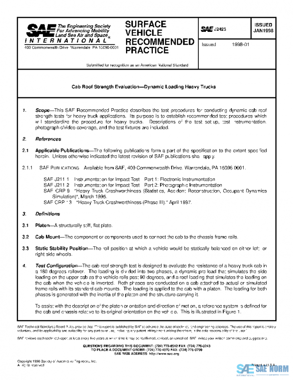 SAE J2423_199801 PDF