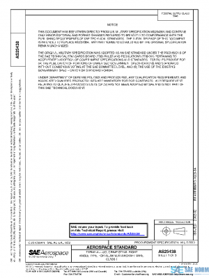 SAE AS25438 PDF