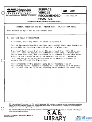SAE J2001_199009 PDF