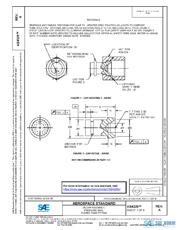 SAE AS4329A PDF SAE AS4329A PDF