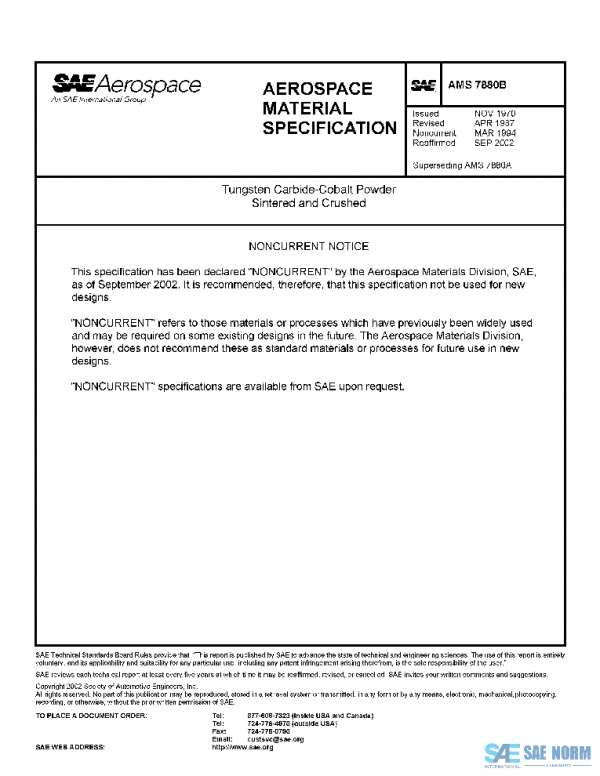 SAE AMS7880B PDF