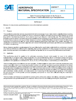 SAE AMS7031 PDF