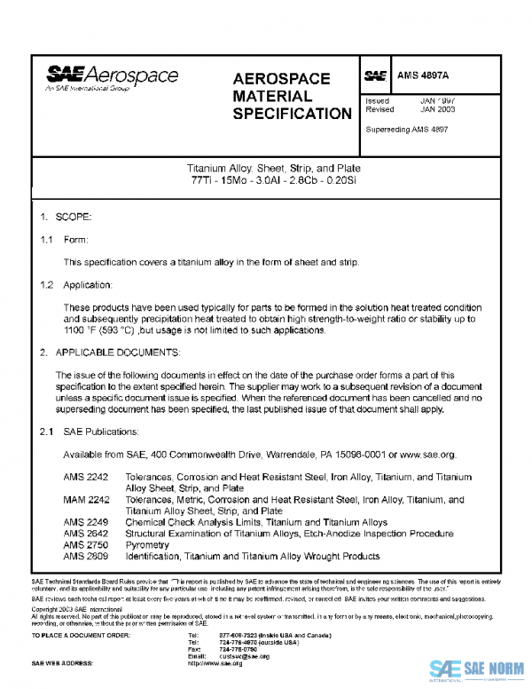 SAE AMS4897A PDF