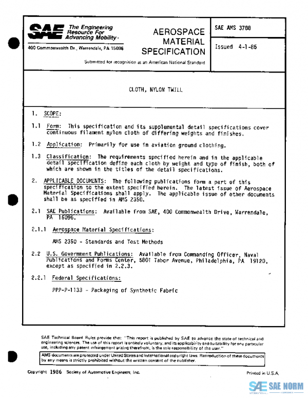 SAE AMS3788 PDF