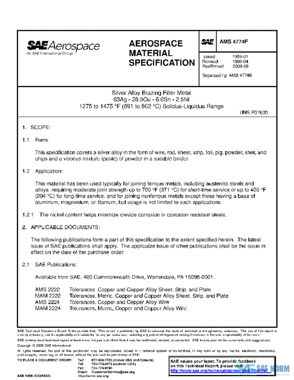 SAE AMS4774F PDF