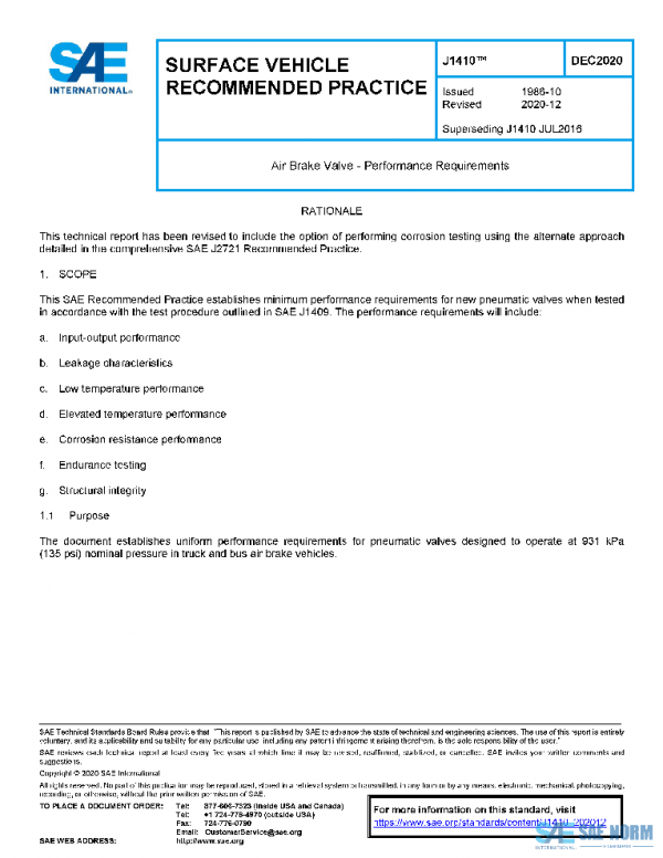 SAE J1410_202012 PDF