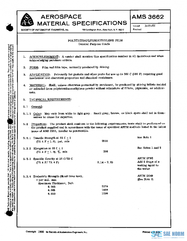 SAE AMS3662 PDF