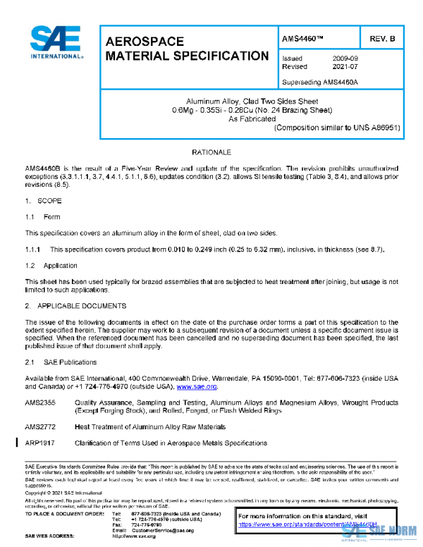 SAE AMS4460B PDF