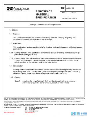 SAE AMS2175 PDF
