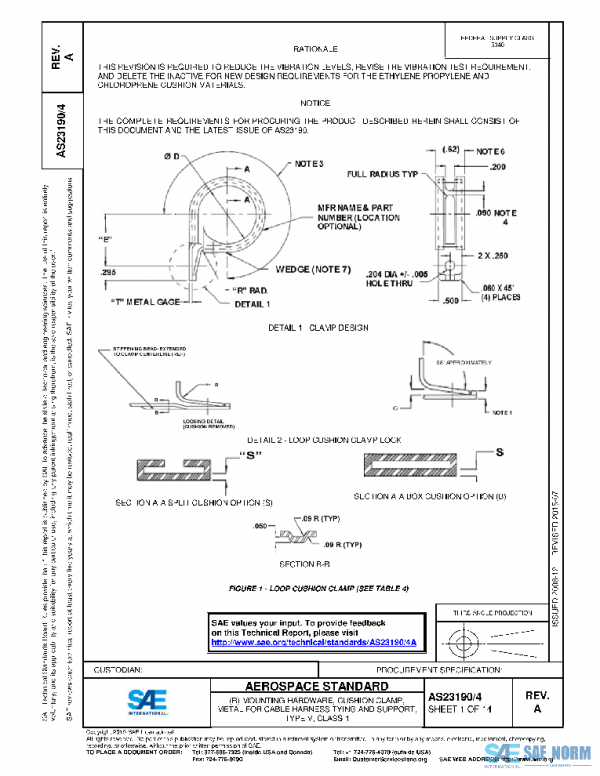 SAE AS23190/4A PDF