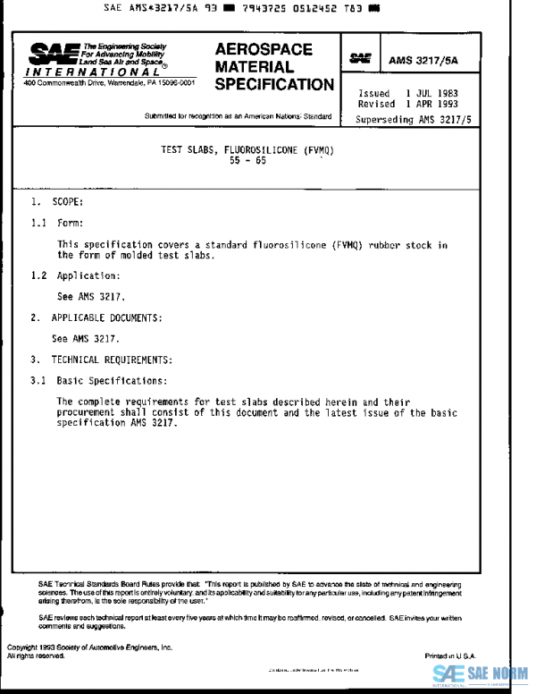 SAE AMS3217/5A PDF SAE AMS3217/5A PDF