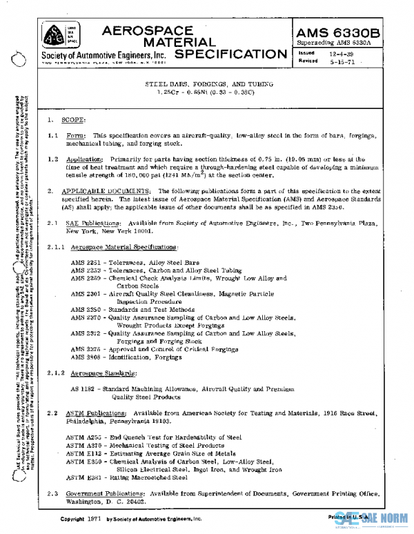 SAE AMS6330B PDF