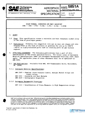 SAE AMS5851A PDF