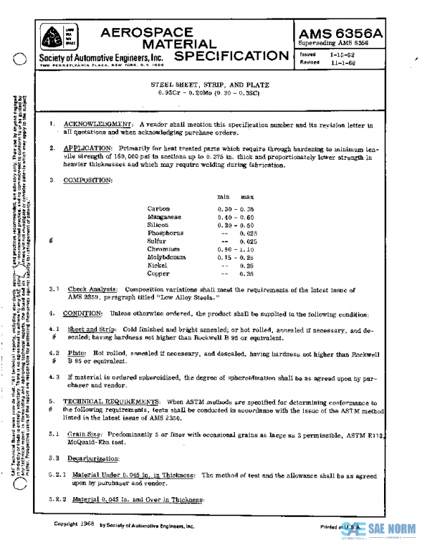 SAE AMS6356A PDF