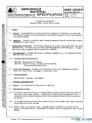 SAE AMS2506A PDF