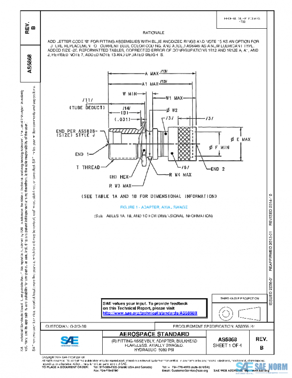 SAE AS5868B PDF SAE AS5868B PDF