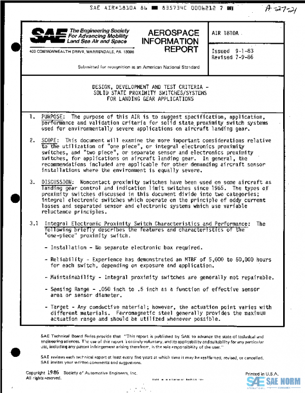 SAE AIR1810A PDF